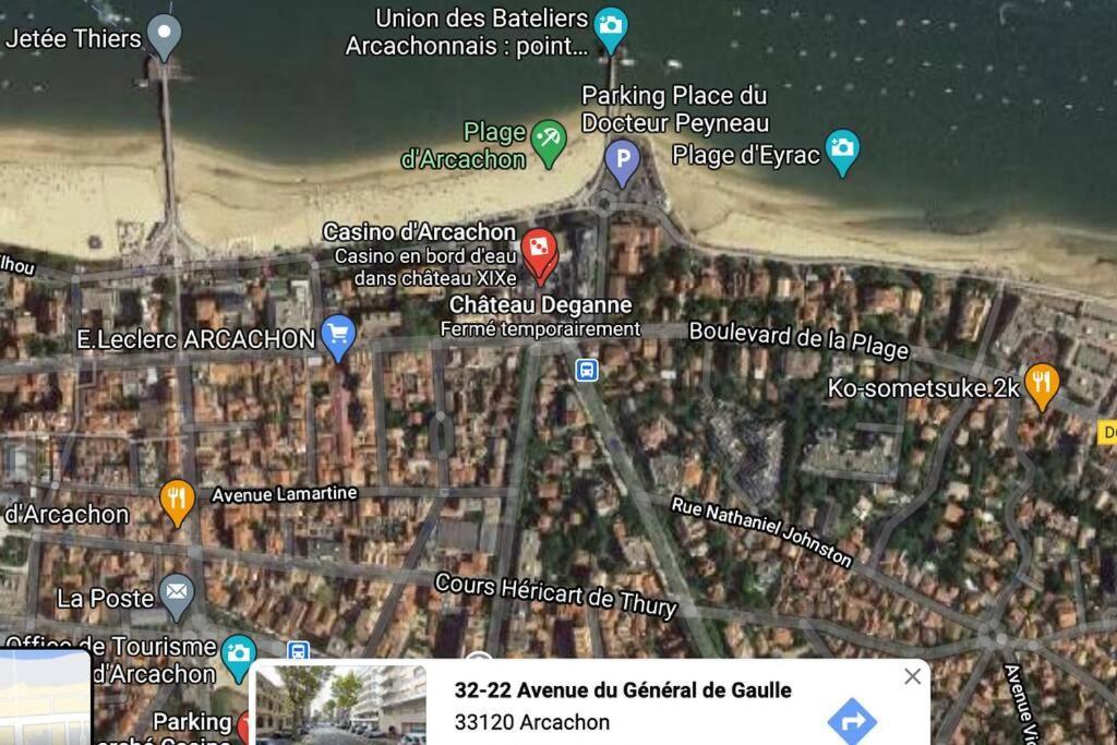 T2 Full Centre At 7 Min From The Beach Аркашон Екстер'єр фото